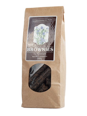 Urkraft Brownies - Pferdeleckerli Getreidefrei 250g